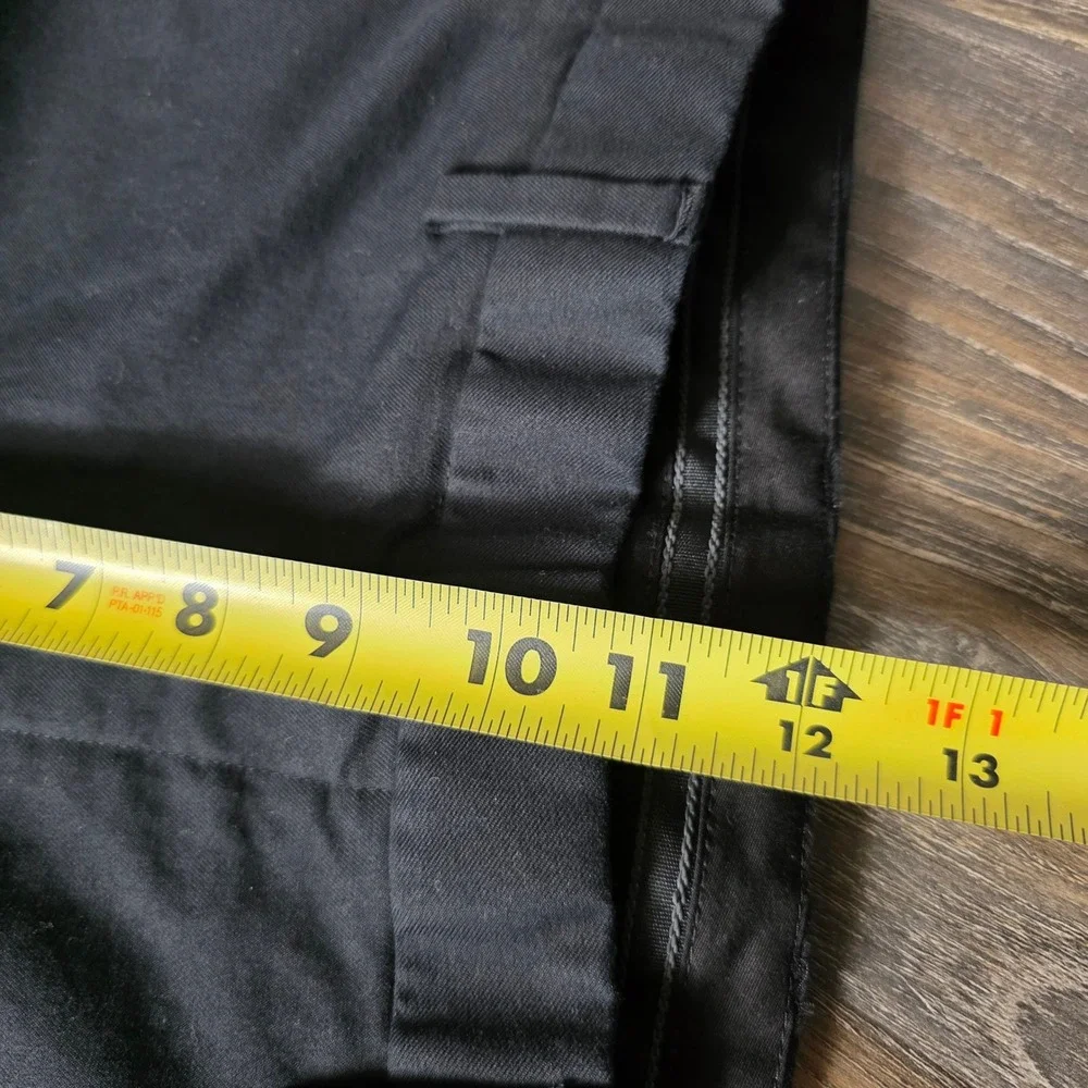 Banana Republic Slim Fit Black Chino Pants Mens 31x32 Cotton Stretch